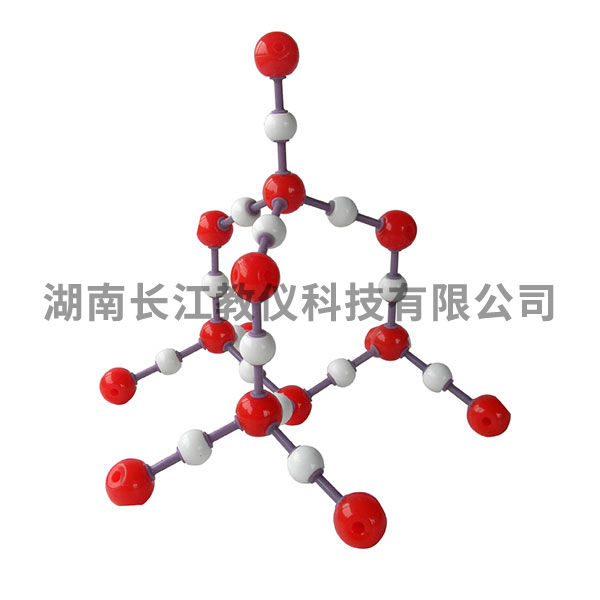 二氧化硅晶體結(jié)構(gòu)模型